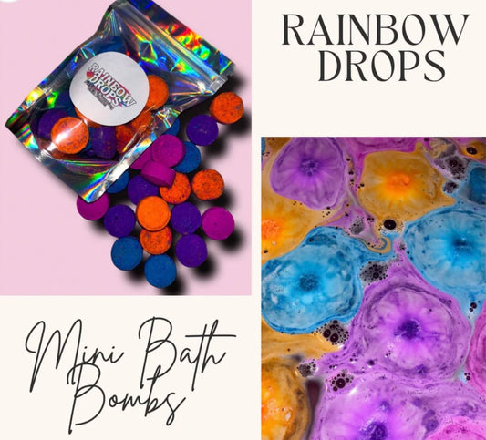 Rainbow Mini Bathbombs