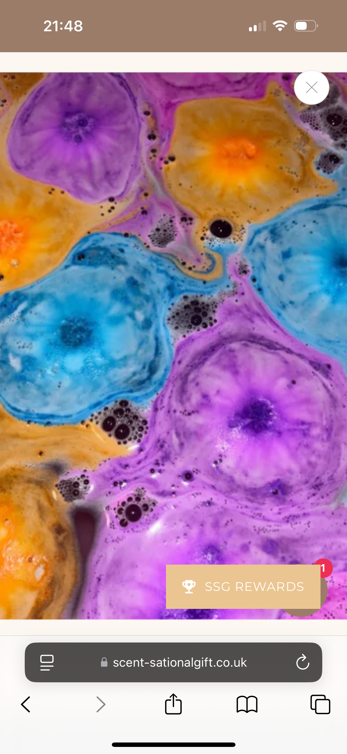Rainbow Mini Bathbombs